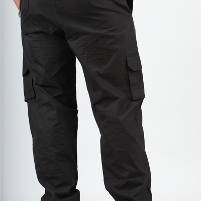 black cargo baggy pant