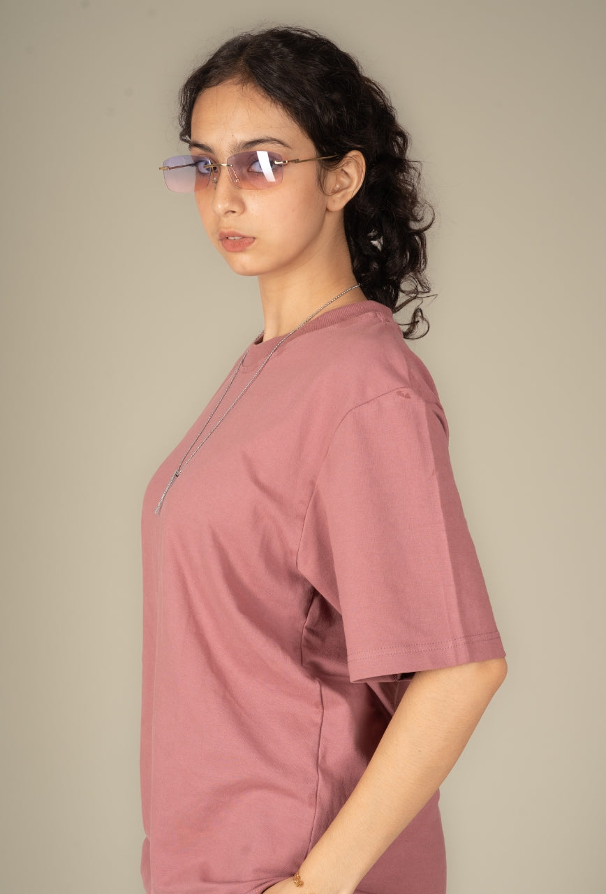 Plum Oversized Tee