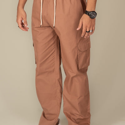 Earth Brown Cargo Baggy Pant - Unisex Comfy Pant