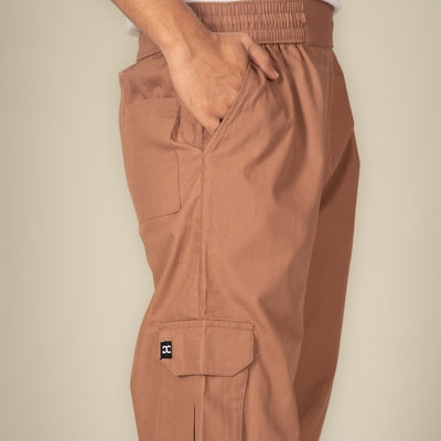 Earth Brown Cargo Baggy Pant - Unisex Comfy Pant