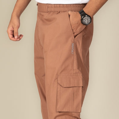 Earth Brown Cargo Baggy Pant - Unisex Comfy Pant