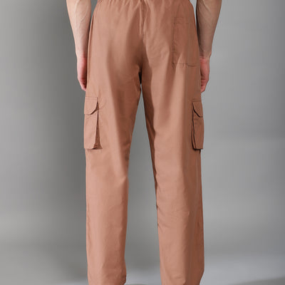 Earth Brown Cargo Baggy Pant - Comfy Pant