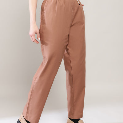 brown baggy pant