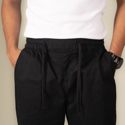 Space Black Baggy Pant - Unisex Comfy Pant