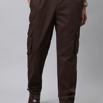 Mocha Cargo Parachute Pant - Unisex Comfy Pant