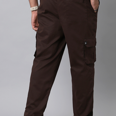 Mocha Cargo Parachute Pant - Unisex Comfy Pant