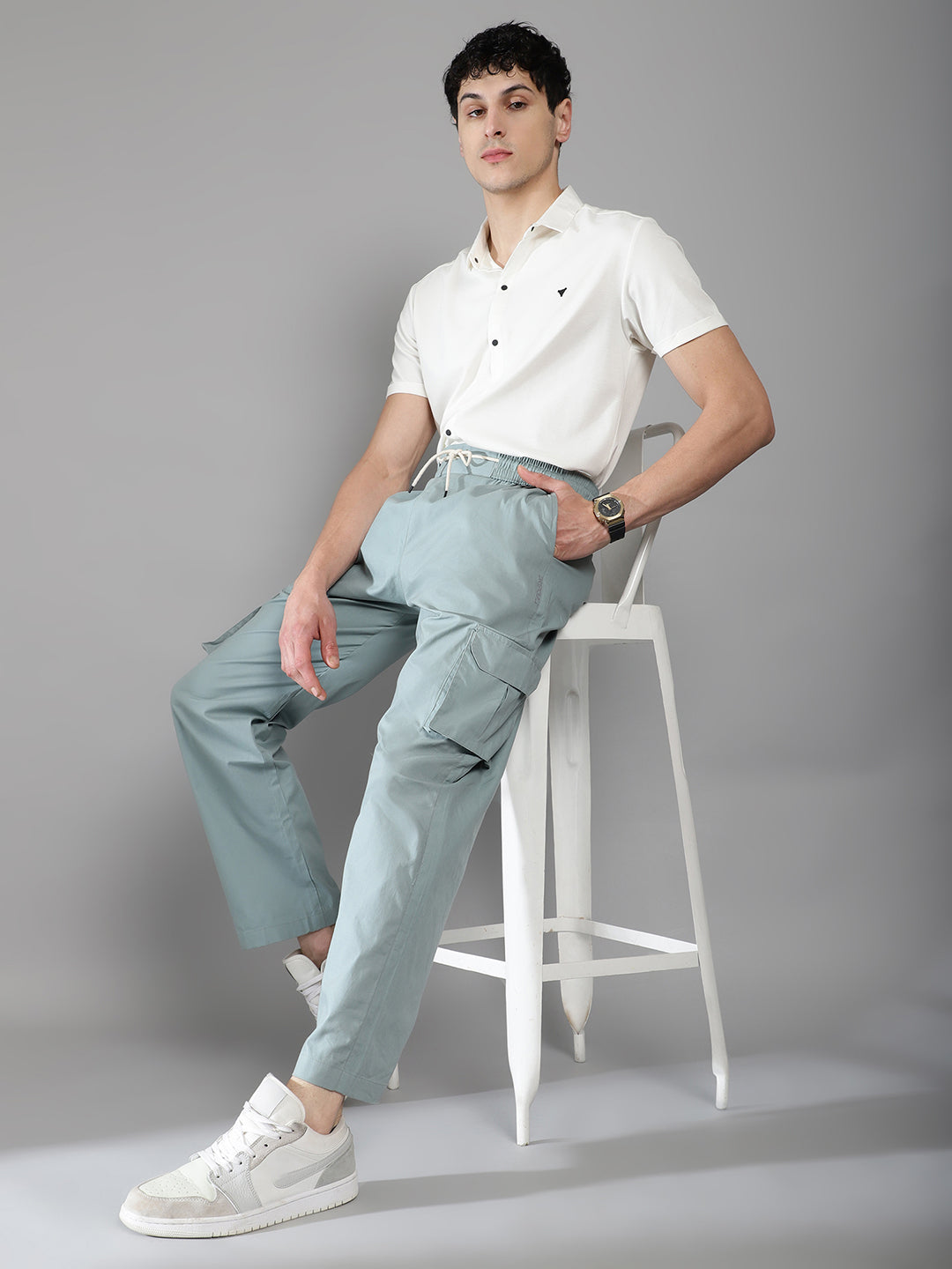 Forest Green Cargo Baggy Pant - Comfy Pant