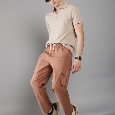 Earth Brown Cargo Baggy Pant - Comfy Pant