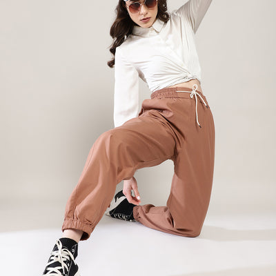 Earth Brown Harem Pant - Unisex Hoppers