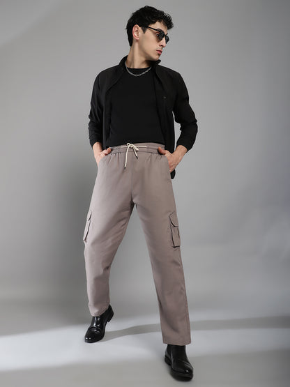 Wind Gray Cargo Baggy Pant - Comfy Pant