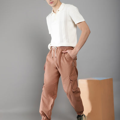 Earth Brown Cargo Harem Pant - Hoppers