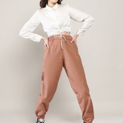 Earth Brown Harem Pant - Unisex Hoppers