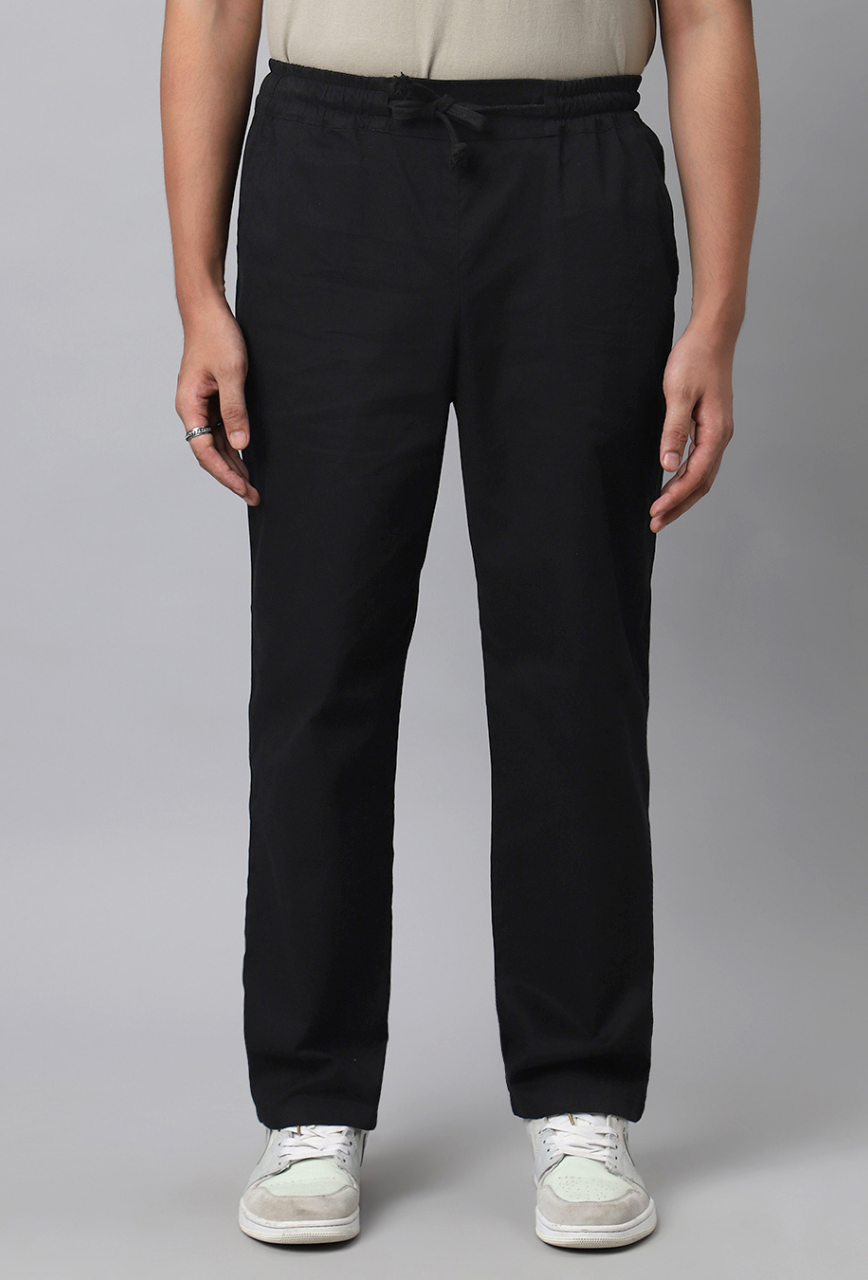 Space Black Baggy Pant