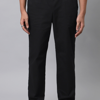 Space Black Baggy Pant - Unisex Comfy Pant