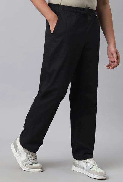 Space Black Baggy Pant