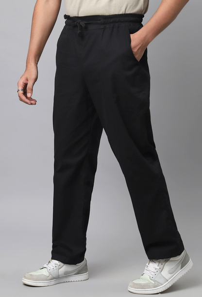 Space Black Baggy Pant