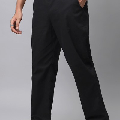 Space Black Baggy Pant - Unisex Comfy Pant