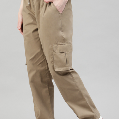 Latte Brown Cargo Baggy Pant - Unisex Comfy Pant