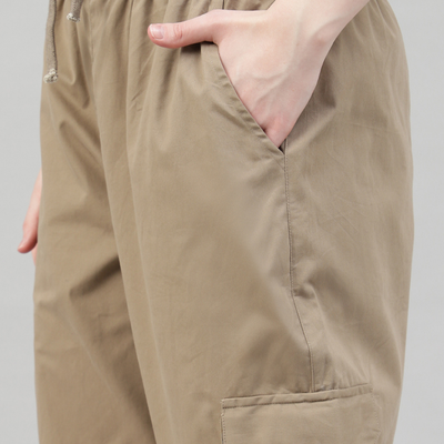 Latte Brown Cargo Baggy Pant - Unisex Comfy Pant