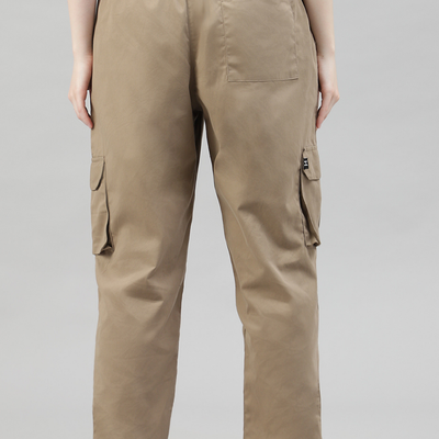 Latte Brown Cargo Baggy Pant - Unisex Comfy Pant