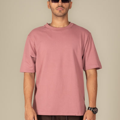 Plum Oversized Tee