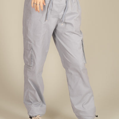 Graphite Cargo Parachute Pant - Unisex Comfy Pant