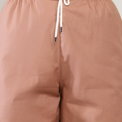 Earth Brown Cargo Harem Pant - Hoppers