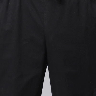 Black Cargo Parachute Pant - Unisex Comfy Pant