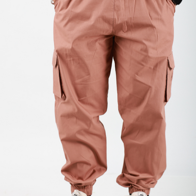 Earth Brown Cargo Harem Pant - Unisex Hoppers