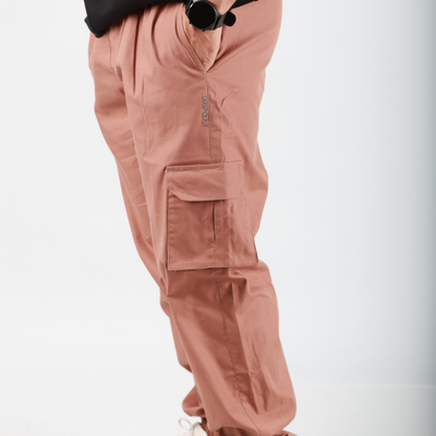 Earth Brown Cargo Harem Pant - Unisex Hoppers