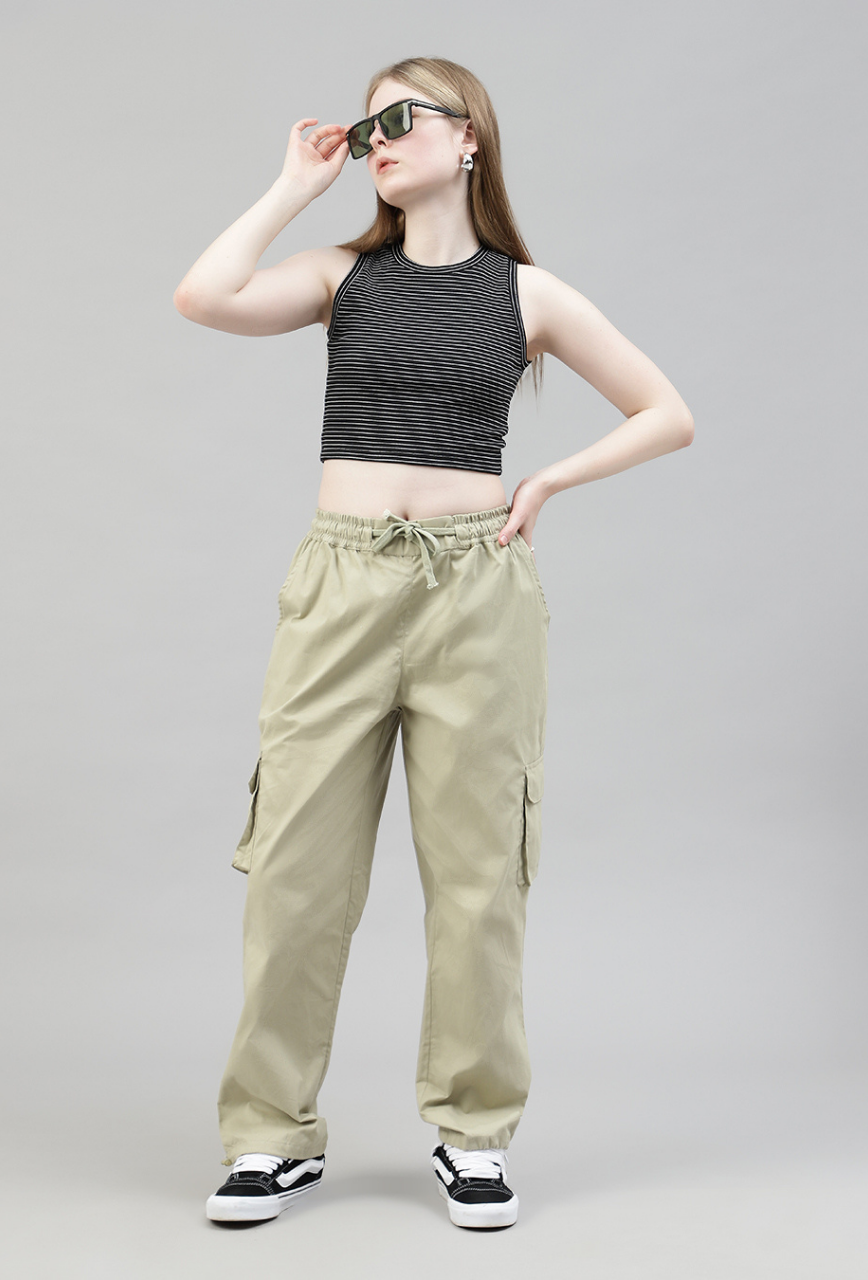 Sandy Shore Cargo Parachute Pant