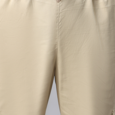 Beige Cargo Parachute Pant - Unisex Comfy Pant