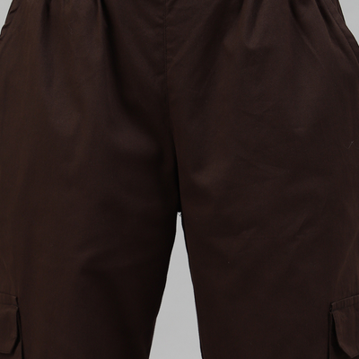 Mocha 3 Cargo Pocket Baggy Pant