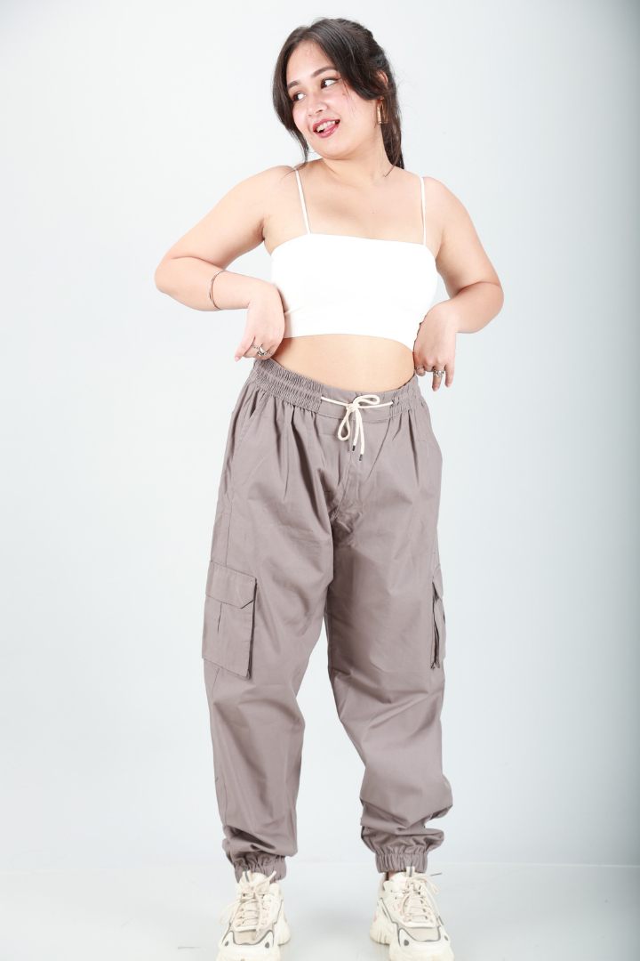 Wind Gray Cargo Harem Pant -Unisex Hoppers