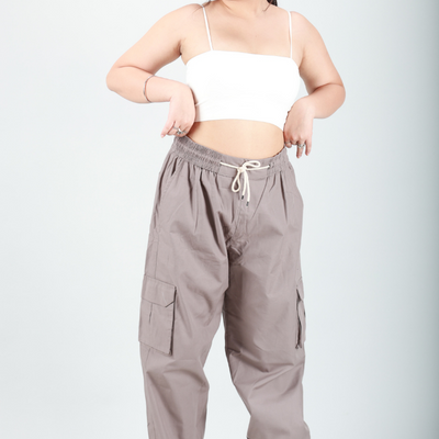 Wind Gray Cargo Harem Pant -Unisex Hoppers