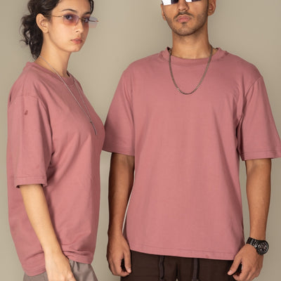 Plum Oversized Tee