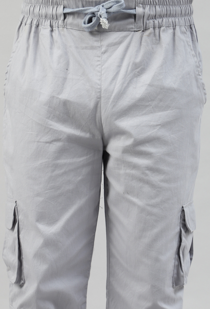 Dripcult Graphite Cargo Parachute Pant — Unisex Streetwear India